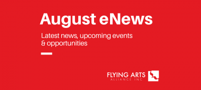 Flying Arts eNews: August 2022