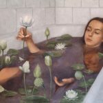 Daydreaming of lotuses by Ming How Chan, 2020 - Queensland Regional Art Awards Entry, 2020