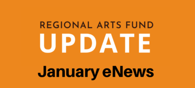 Regional Arts Fund: 2022 January Update