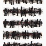 Black Tree Caligraphy I by Rose Rigley, 2020 - Queensland Regional Art Awards Entry, 2020
