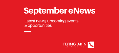 Flying Arts eNews: September 2023
