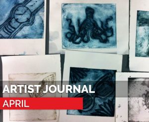 blog featured image - artist journal april